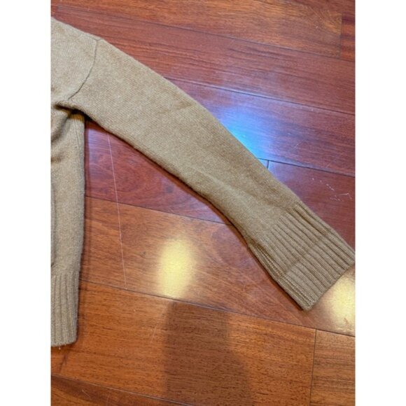 Organic by John Patrick Baez Cashmere Cardigan Sweater | Brown | Size Small - Picture 4 of 13